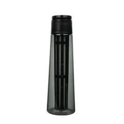 Sklenený cold brew prístroj Timemore Icicle, 600 ml, v elegantnej čiernej farbe, ideálny pre prípravu studeného kávového nápoja.