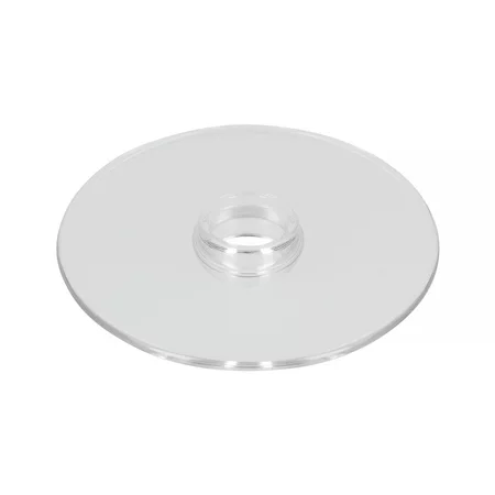 Couvercle transparent de la marque Comandante, conçu comme pièce de rechange pour les moulins à café.