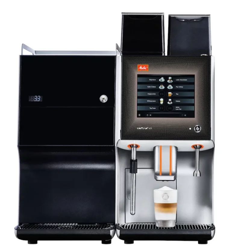 Melitta Cafina XT 7 and a refrigerator