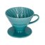 Hario V60-02 keramický tyrkysově zelený VDC-02-TQ-UEX