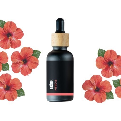 Hibiscus - 100% natierlech äthereschen Ueleg 10 ml