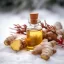 Essential oil Ginger, 100% natural, 10 ml, suitable for supporting digestion.