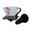 Dripper en verre Hario V60-01 noir