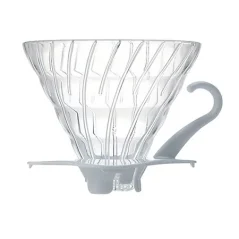 Dripper en verre Hario V60 02 blanc Dripper en verre Hario V60 02 blanc