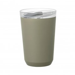 Kinto To Go Tumbler thermo mug khaki 360 ml
