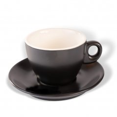 ClubHouse cup and saucer Giacinto, 195 ml, mat black