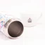 Asobu Le Baton Floral 500 ml travel mug in a floral design, made of plastic, perfect for travel.