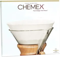 Papierové filtre Chemex FP-1 pre 4-13 šálok kávy.