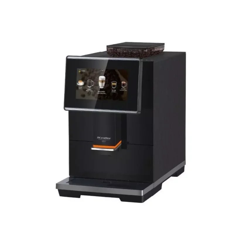 Machine à café automatique professionnelle C11 avec une capacité de bac à déchets pour 15 portions.