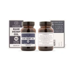Endoca RAW CBD capsules 12%, 1200 mg