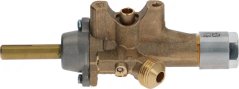 Gaspompel Copreci CAL5200, Messeng-Gaskronn mat Drockregulator an enger Welle fir de Dréiknäppchen Gaspompel Copreci CAL5200, Messeng-Gaskronn mat Drockregulator an enger Welle fir de Dréiknäppchen