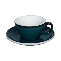 Tasse et soucoupe Loveramics Egg - Flat White 150 ml - Ciel nocturne