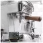 Ascaso Dream ONE coffee machine in a shiny aluminium design, perfect for making espresso in the comfort of your home.