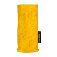 Zubehör für Handmühlen, Comandante C40 Felt Sleeve in Safranfarbe, bietet stilvollen Schutz für Ihre Mühle.