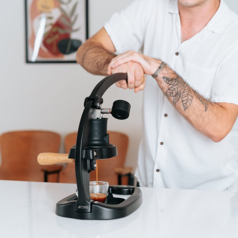 Flair 58x without electricity - home lever coffee machine
