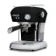 Home espresso machine Ascaso Dream ONE in an elegant dark black finish with a stainless steel boiler.