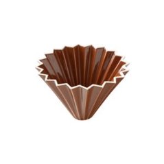 Origami keramisk dripper M brun - japansk porcelæns V60