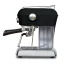 Machine à café à levier Ascaso Dream ONE en couleur Dark Black avec buse à vapeur pour faciliter la préparation de vapeur chaude et le moussage du lait.