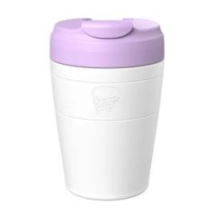 KeepCup Commuter WHITE LILAC 340ml - ruostumattomasta teräksestä valmistettu termomuki
