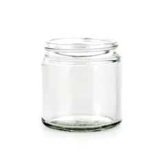 Glass coffee container for Comandante, designed for manual grinders, without a lid.