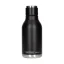 Czarna butelka podróżna Asobu Urban Water Bottle o pojemności 460 ml, idealna do utrzymania temperatury napojów.