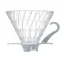 Dripper en verre Hario V60 02 blanc Dripper en verre Hario V60 02 blanc