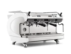 Profesionálny pákový kávovar Nuova Simonelli Aurelia Wave T3 2GR v bielej farbe s funkciou časovača pre dokonalé časovanie vašej kávy.