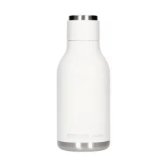 Termohrnček Asobu Urban Water Bottle s objemom 460 ml v bielej farbe, vhodný pre každodennú hydratáciu na cestách.
