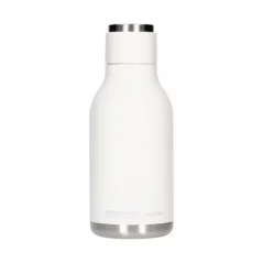 Thermobecher Asobu Urban Water Bottle mit einem Volumen von 460 ml in Weiß, geeignet für tägliche Hydration unterwegs.