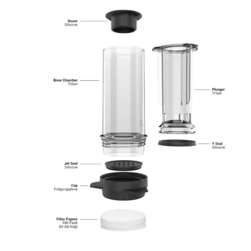 Delter Coffee Press + 100 ks filtrů