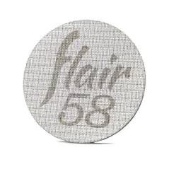 Écran à café en métal de Flair Espresso, spécialement conçu pour la machine à café Flair 58.