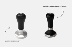 Eureka tamper with ergonomic handle 58,35mm flat