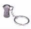 Keychain in the shape of a moka pot, an ideal gift for coffee lovers.