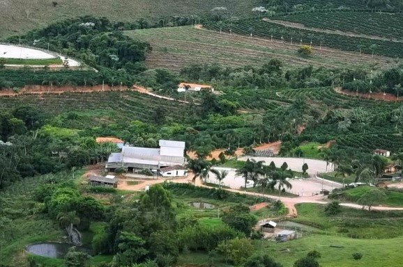 V regióne Matas de Minas v štáte Minas Gerais sa nachádza kávová farma Pedra Redonda