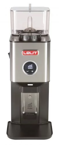 Espressomühle Lelit William PL72 mit einem Füllvermögen von 300 Gramm, ideal für Kaffeeliebhaber.