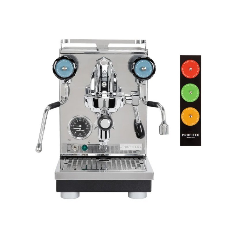 The domestic lever coffee machine PRO 400 boasts an energy-saving feature that ensures efficient operation and environmental friendliness.