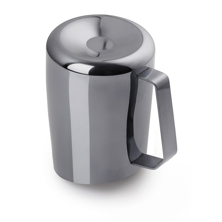 Barista & Co Dial In Milk Pitcher 600 ml black milk jug Material : Stainless steel