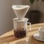 Dripper céramique blanc Kinto OCT 4 tasses - porcelaine japonaise