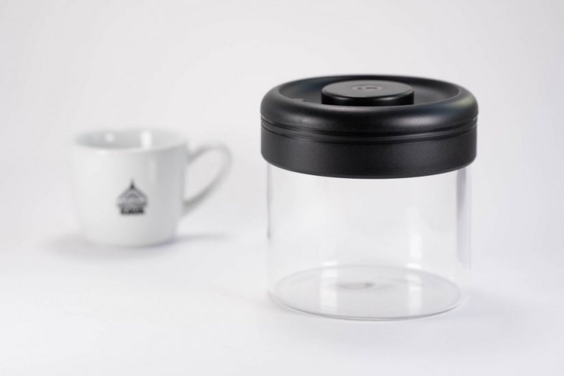 Timemore üveg kávésüveg csésze spa kávéval