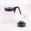 Sklenená konvička na kávu Hario Coffee Server V60-03 s objemom 1000 ml, v priehľadnej farbe.