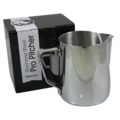 Stainless steel milk pitcher with a paper box