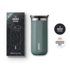 Mug thermo de voyage Wacaco Octaroma Grande - Bleu Cadet 435 ml