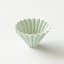 Dripper céramique Origami S vert mat - porcelaine japonaise