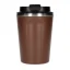 Thermos Asobu Cafe Compact d'une capacité de 380 ml en couleur marron élégante, idéal pour voyager. Thermos Asobu Cafe Compact d'une capacité de 380 ml en couleur marron élégante, idéal pour voyager.