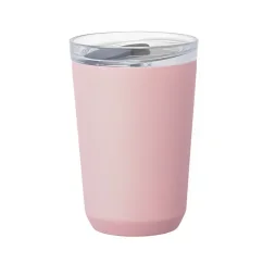 Pink Kinto To Go Tumbler with a capacity of 360 ml.