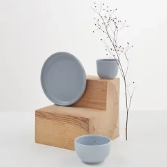 Tasse à cappuccino Aoomi Kobe Mug A07 d'une capacité de 125 ml, fabriquée en grès de qualité.
