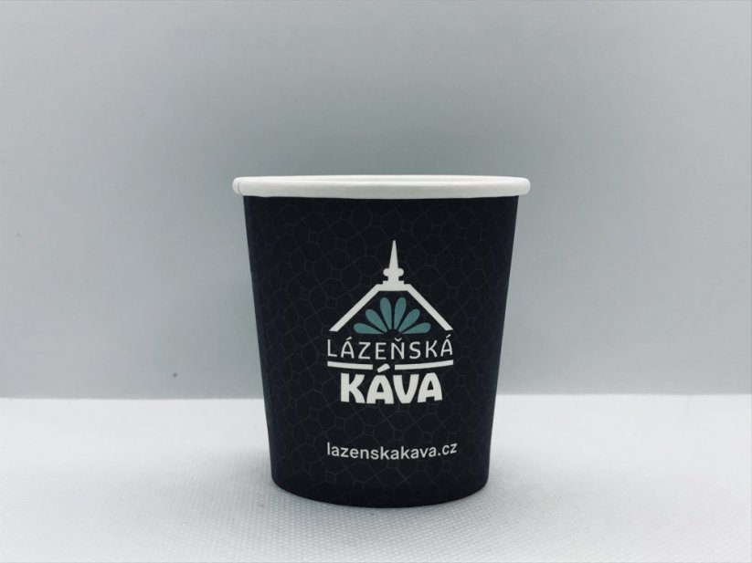 Paper cups 100ml 50pcs paper coffee cups with lid
