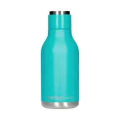 Termosega Asobu Urban Water Bottle türkiissinise värviga, mahutavusega 460 ml, ideaalne reisimiseks.