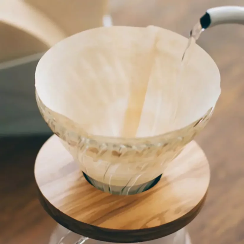 Hario V60-02 papírové filtry nebělené VCF-02-100M 100 ks