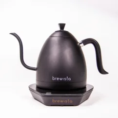 Bouilloire pour la préparation du café Artisan Gooseneck de Brewista en design élégant avec col de cygne Bouilloire pour la préparation du café Artisan Gooseneck de Brewista en design élégant avec col de cygne
